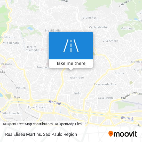 Rua Eliseu Martins map