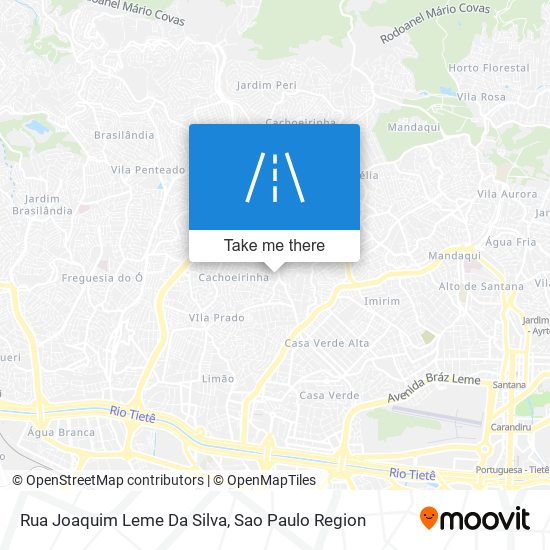 Mapa Rua Joaquim Leme Da Silva