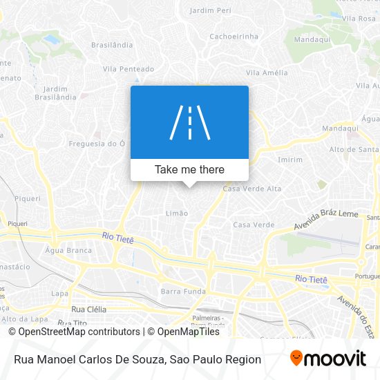 Rua Manoel Carlos De Souza map