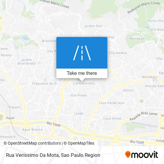 Rua Veríssimo Da Mota map