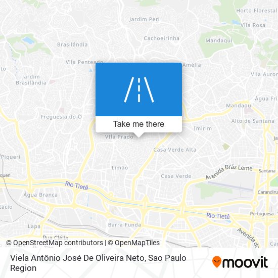 Viela Antônio José De Oliveira Neto map