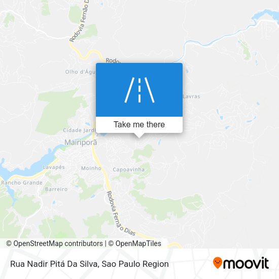 Rua Nadir Pitá Da Silva map