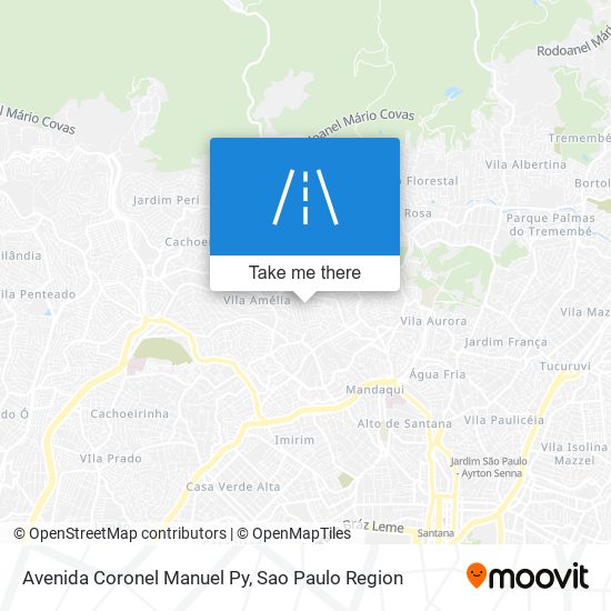 Avenida Coronel Manuel Py map