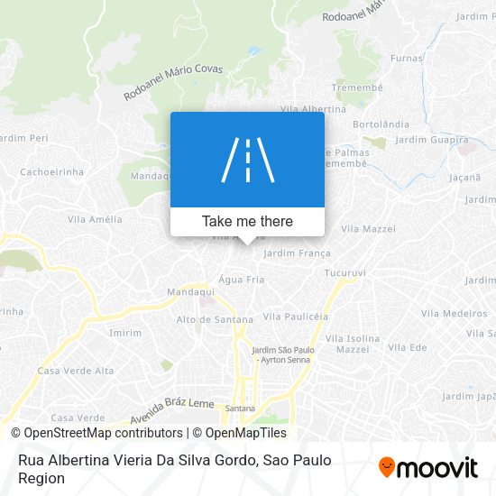 Rua Albertina Vieria Da Silva Gordo map