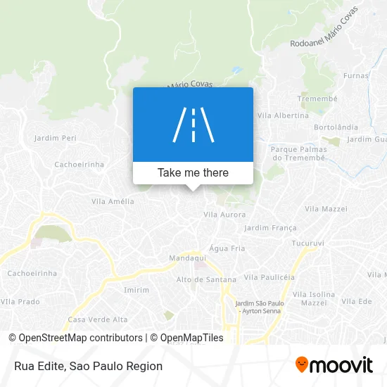 Rua Edite map