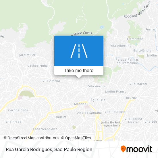 Mapa Rua Garcia Rodrigues