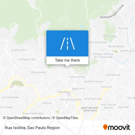 Rua Isolina map