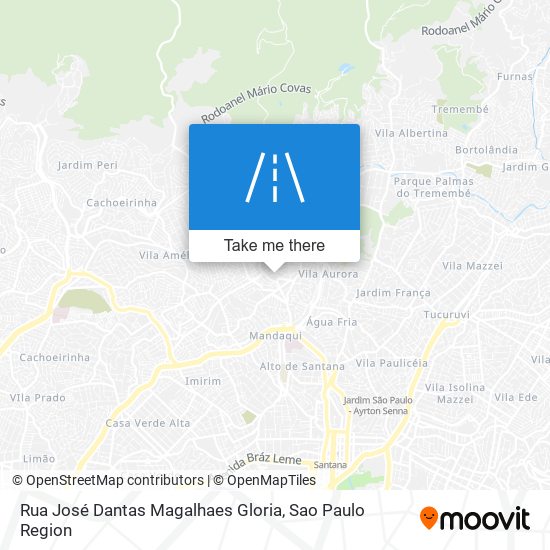 Rua José Dantas Magalhaes Gloria map