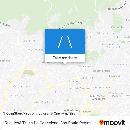 Rua José Telles Da Conceicao map