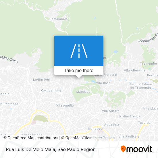 Rua Luis De Melo Maia map