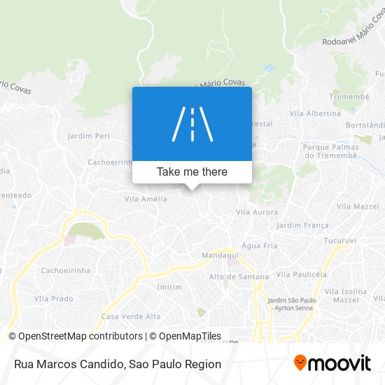 Rua Marcos Candido map