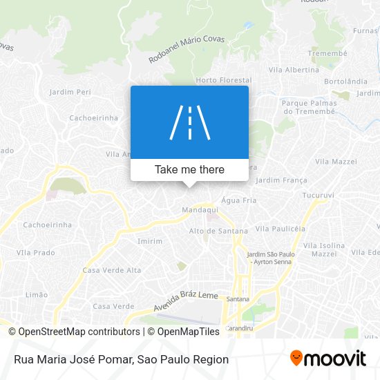 Rua Maria José Pomar map