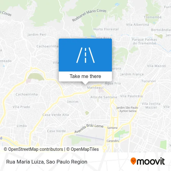 Rua Maria Luiza map