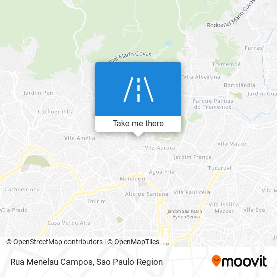 Rua Menelau Campos map