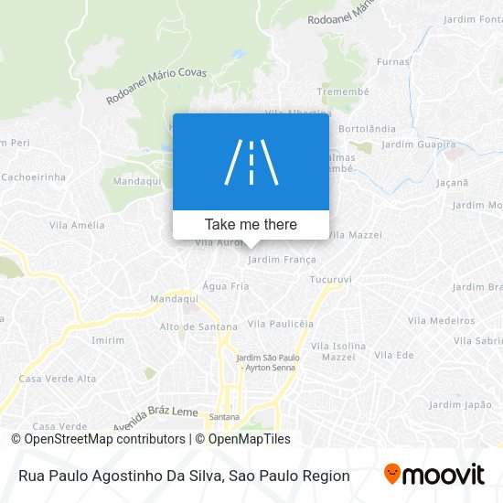Rua Paulo Agostinho Da Silva map