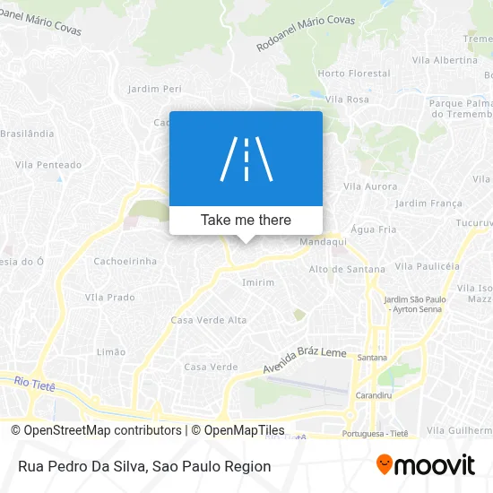 Rua Pedro Da Silva map
