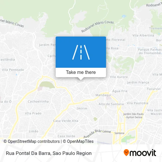 Rua Pontal Da Barra map