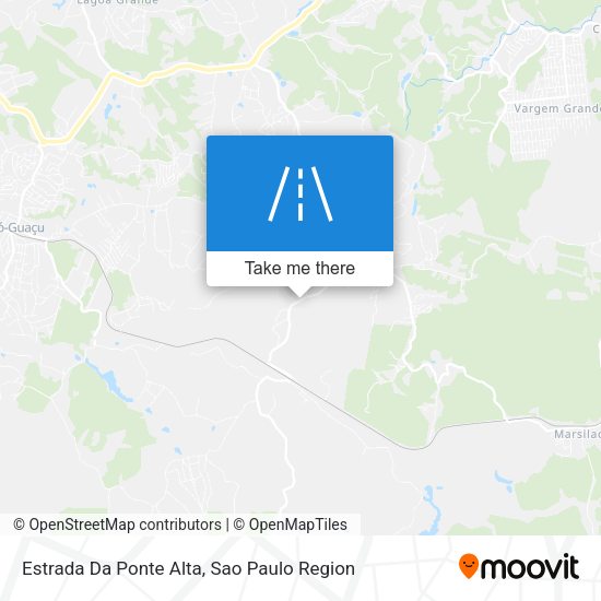 Estrada Da Ponte Alta map