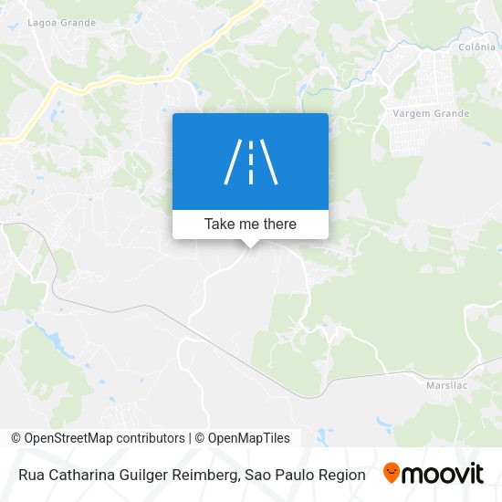 Rua Catharina Guilger Reimberg map