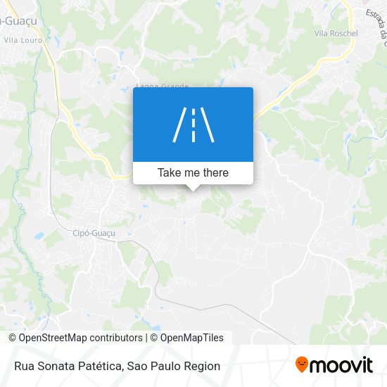 Rua Sonata Patética map
