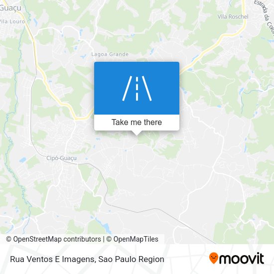 Rua Ventos E Imagens map