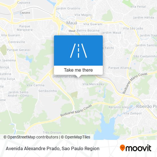 Avenida Alexandre Prado map