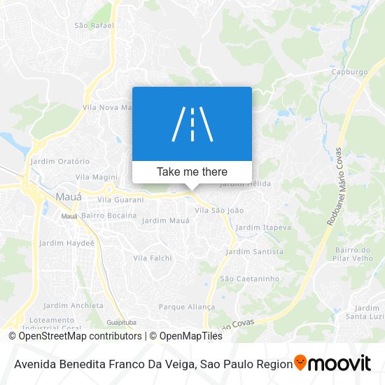 Avenida Benedita Franco Da Veiga map