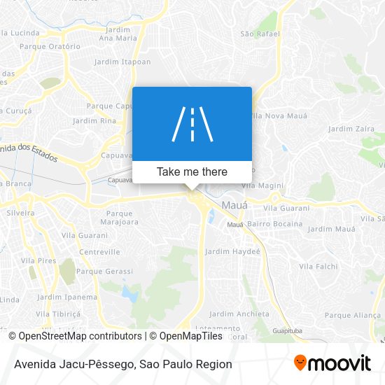 Avenida Jacu-Pêssego map