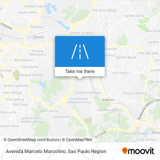 Avenida Marcelo Marcolino map