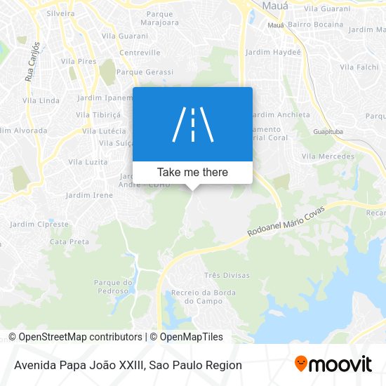 Avenida Papa João XXIII map