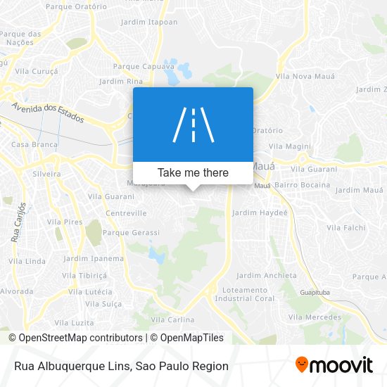 Rua Albuquerque Lins map