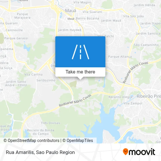 Rua Amarilis map