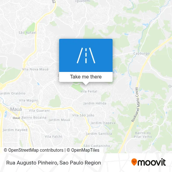Rua Augusto Pinheiro map