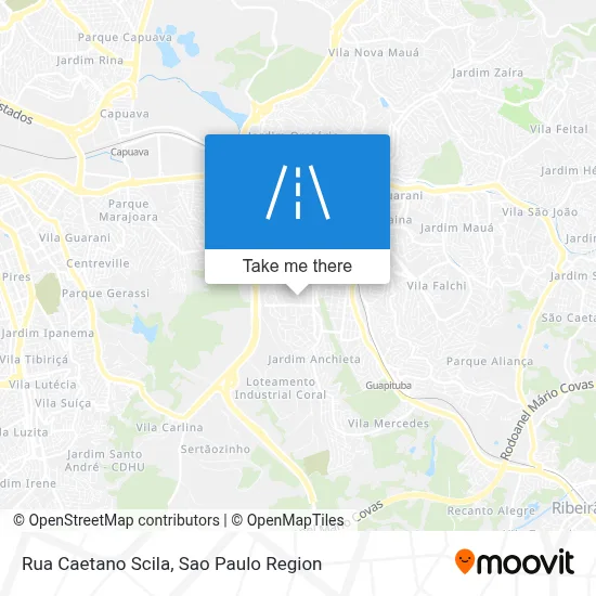 Rua Caetano Scila map