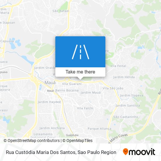 Rua Custódia Maria Dos Santos map