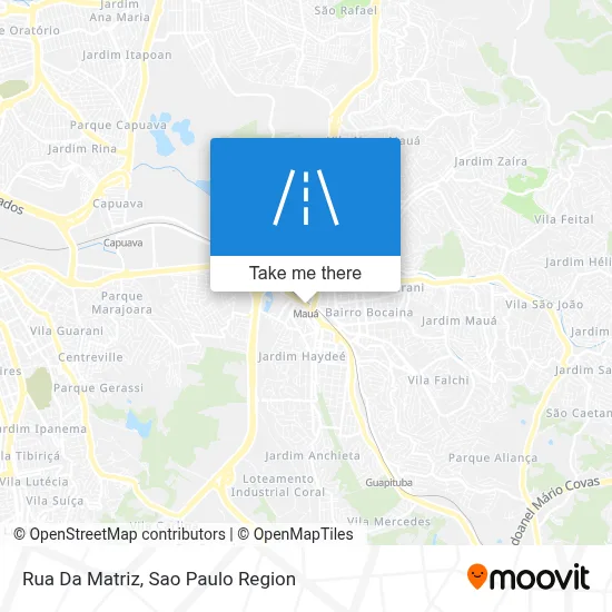 Rua Da Matriz map