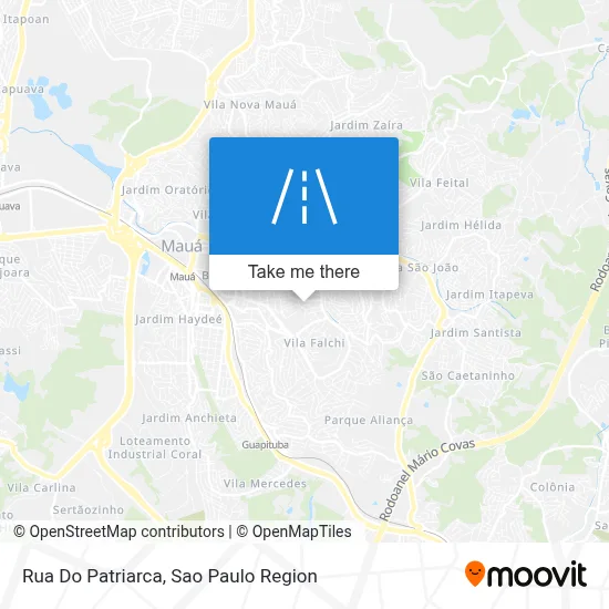 Rua Do Patriarca map