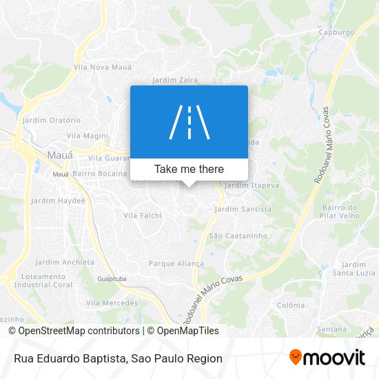Rua Eduardo Baptista map