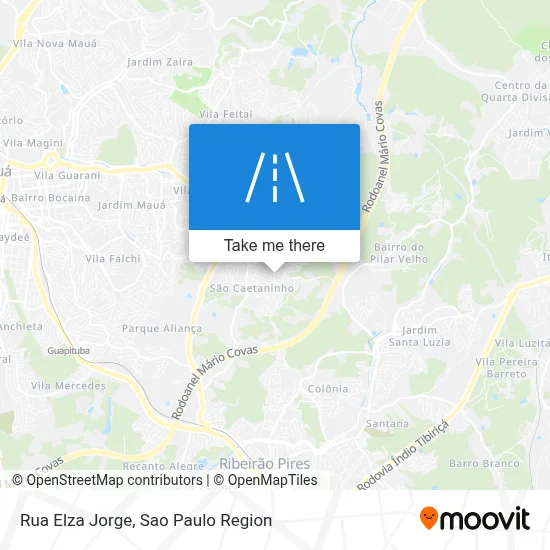Rua Elza Jorge map