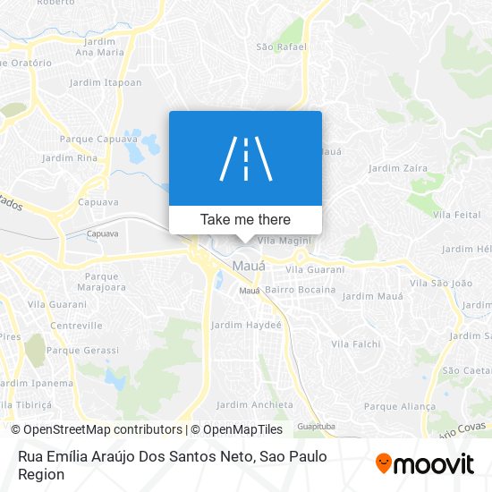 Rua Emília Araújo Dos Santos Neto map