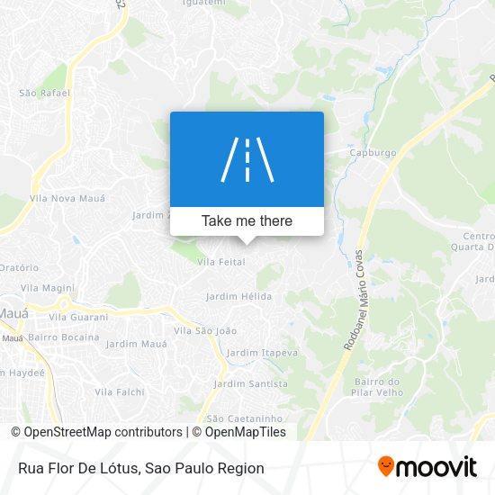 Rua Flor De Lótus map