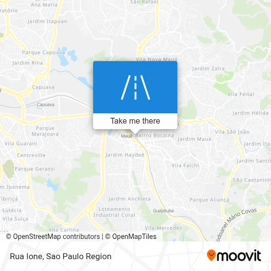 Rua Ione map