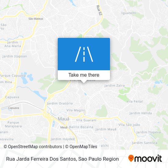 Rua Jarda Ferreira Dos Santos map