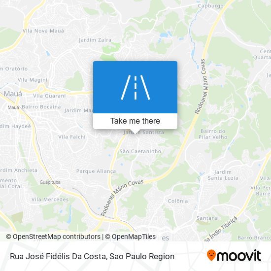Rua José Fidélis Da Costa map