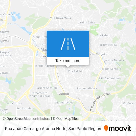 Rua João Camargo Aranha Netto map