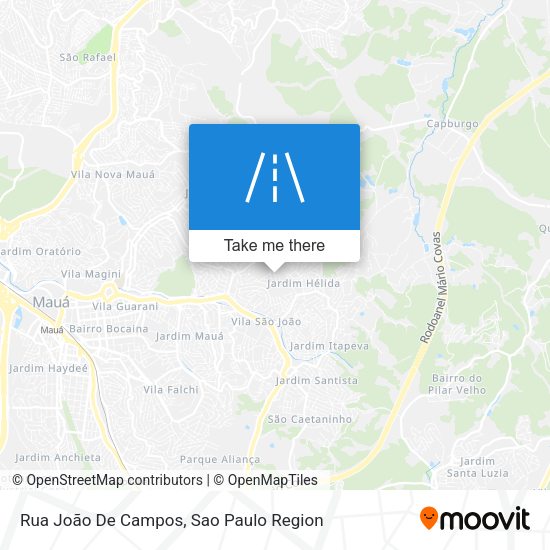 Rua João De Campos map