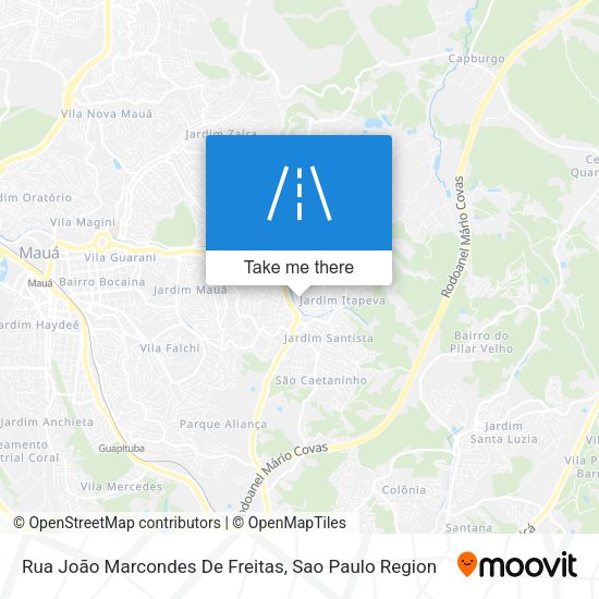 Rua João Marcondes De Freitas map