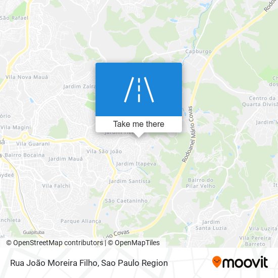 Rua João Moreira Filho map