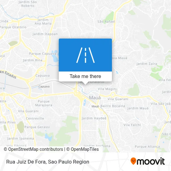 Rua Juiz De Fora map