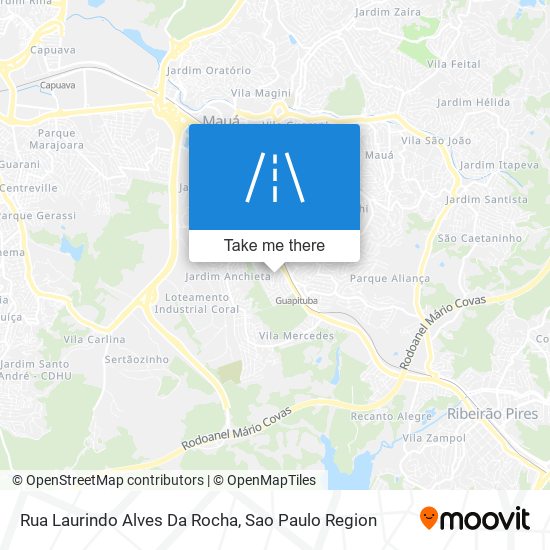 Mapa Rua Laurindo Alves Da Rocha